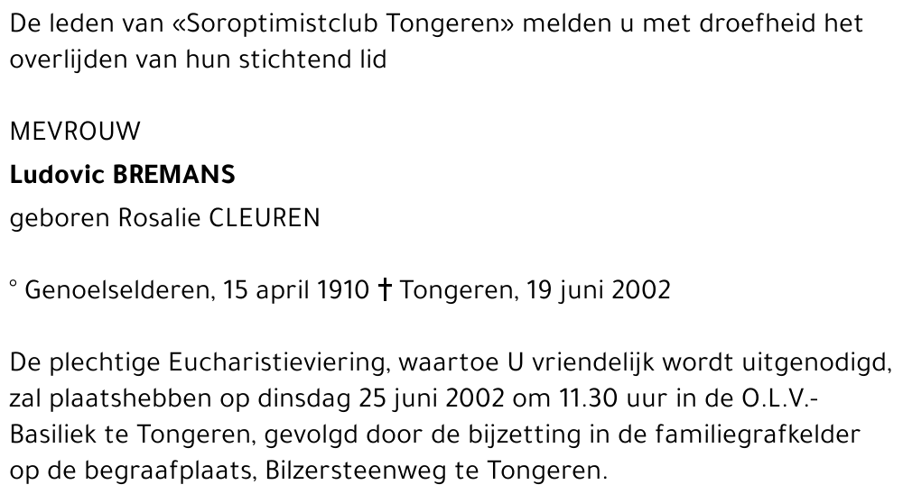 Rosalie Cleuren