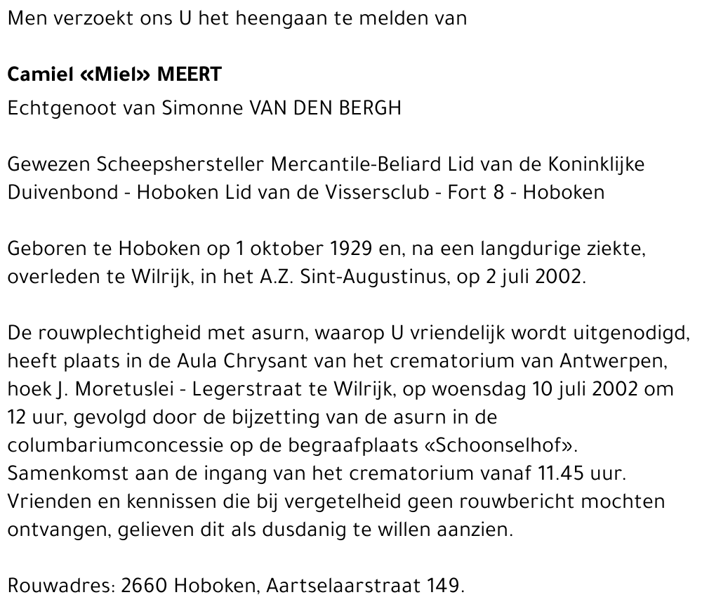 Camiel Meert