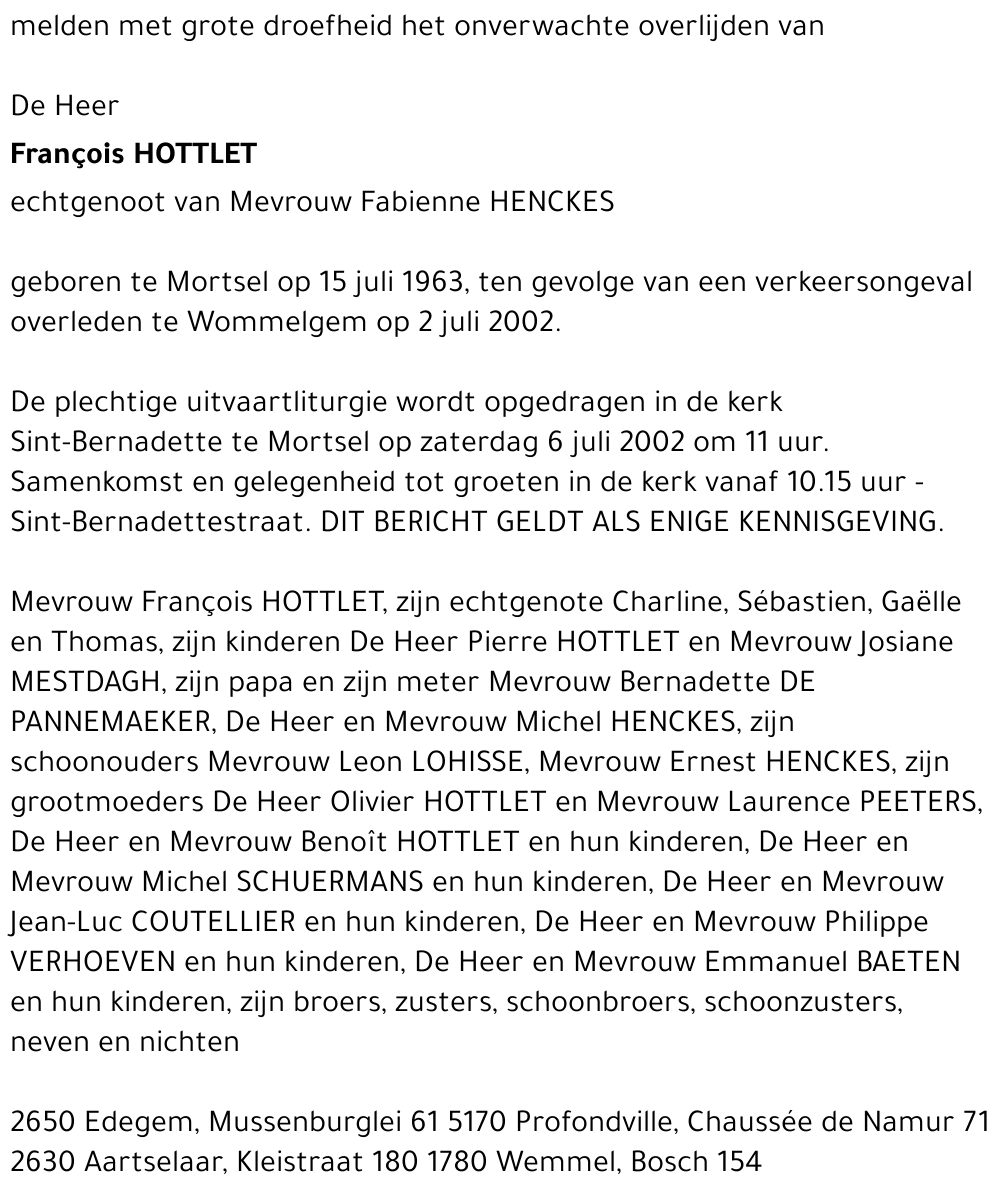 François Hottlet