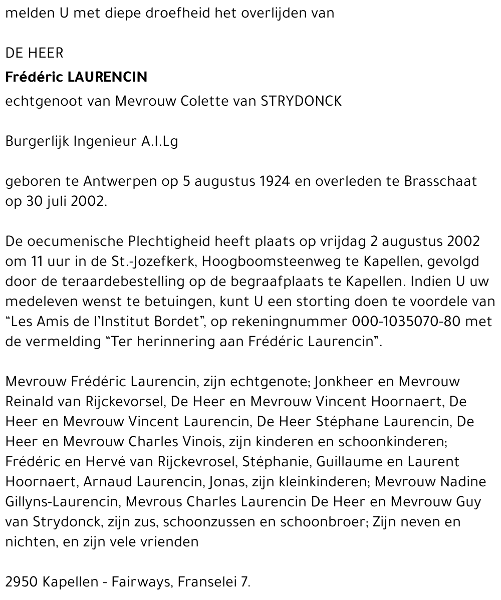 Frédéric Laurencin