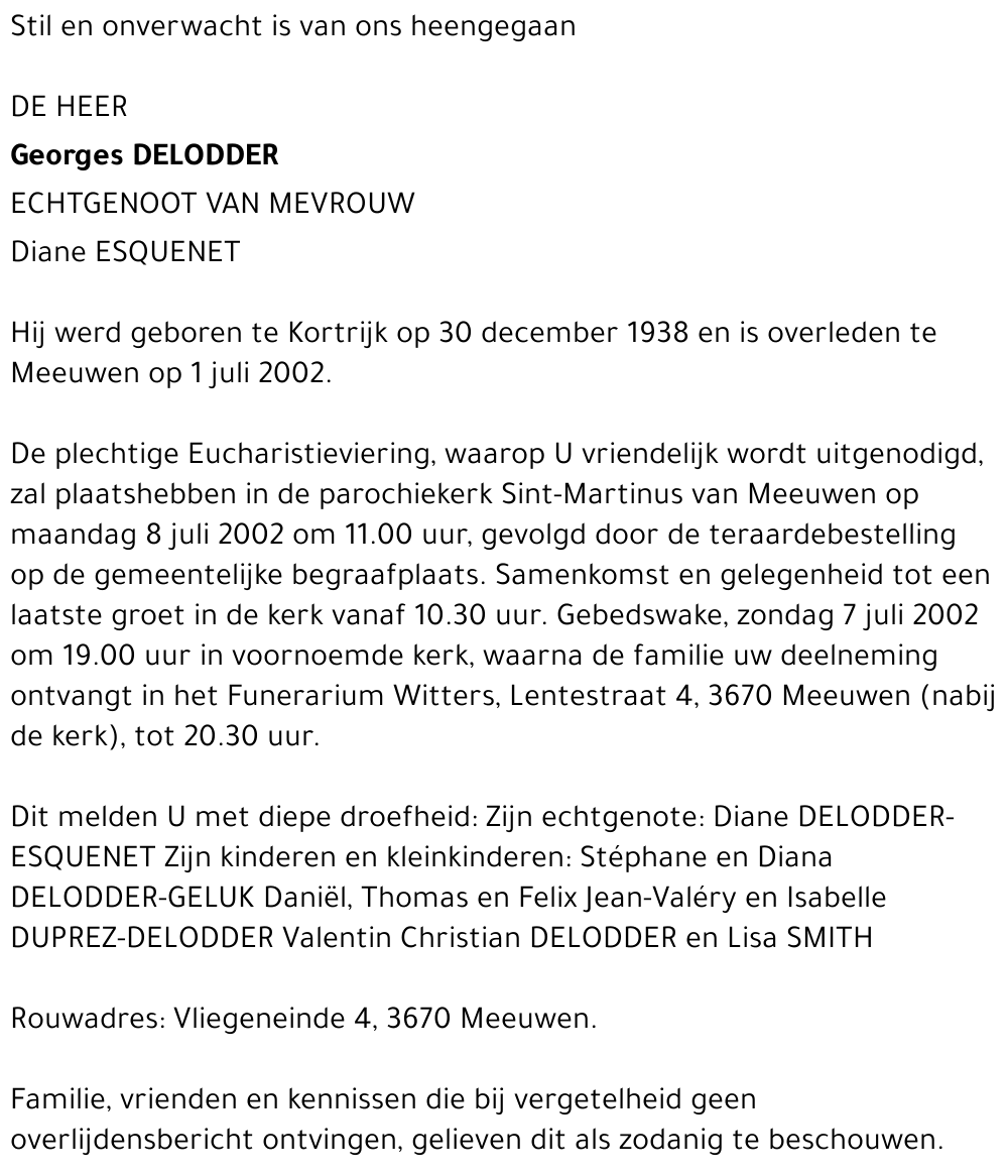 Georges Delodder