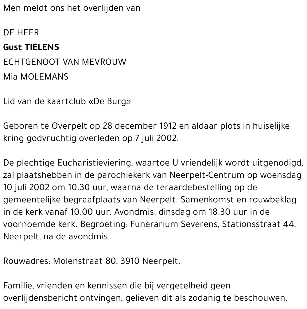 Gust Tielens