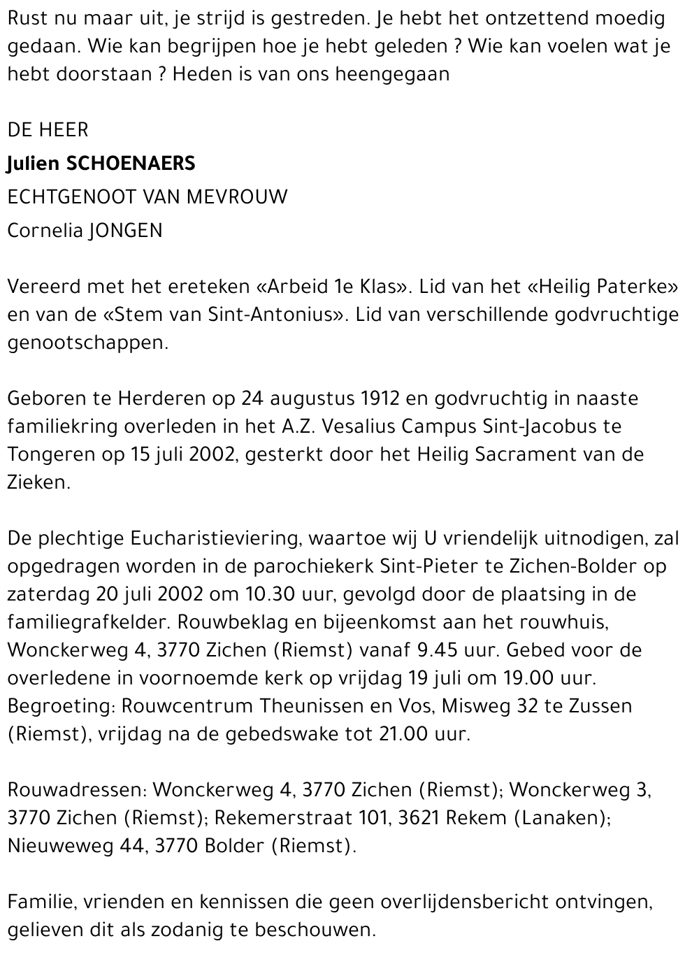 Julien Schoenaers