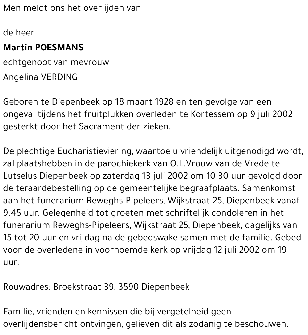 Martin POESMANS