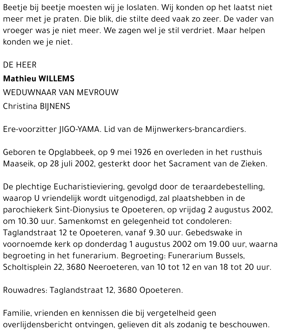 Mathieu Willems