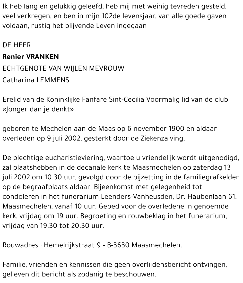 Renier Vranken