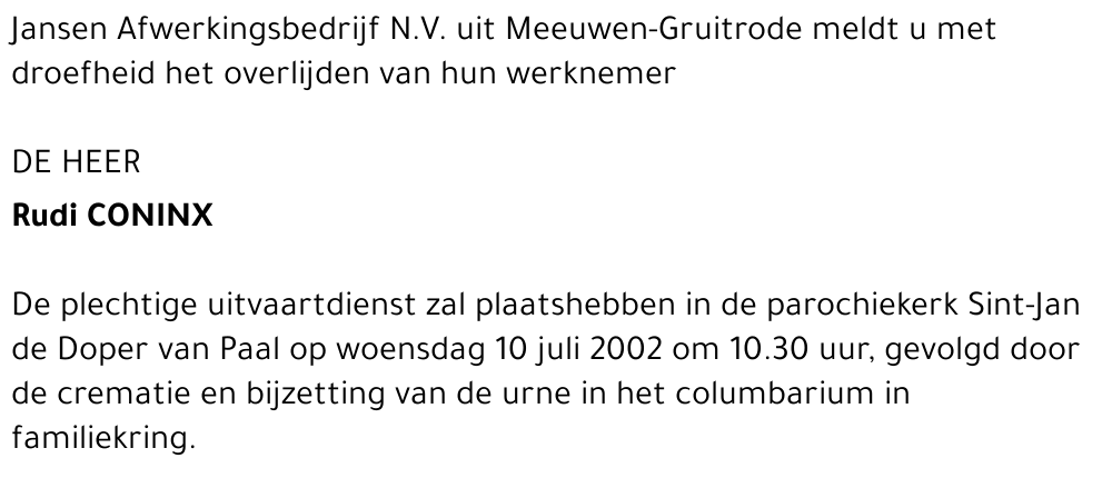 Rudi Coninx