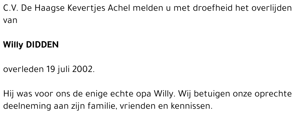 Willy Didden