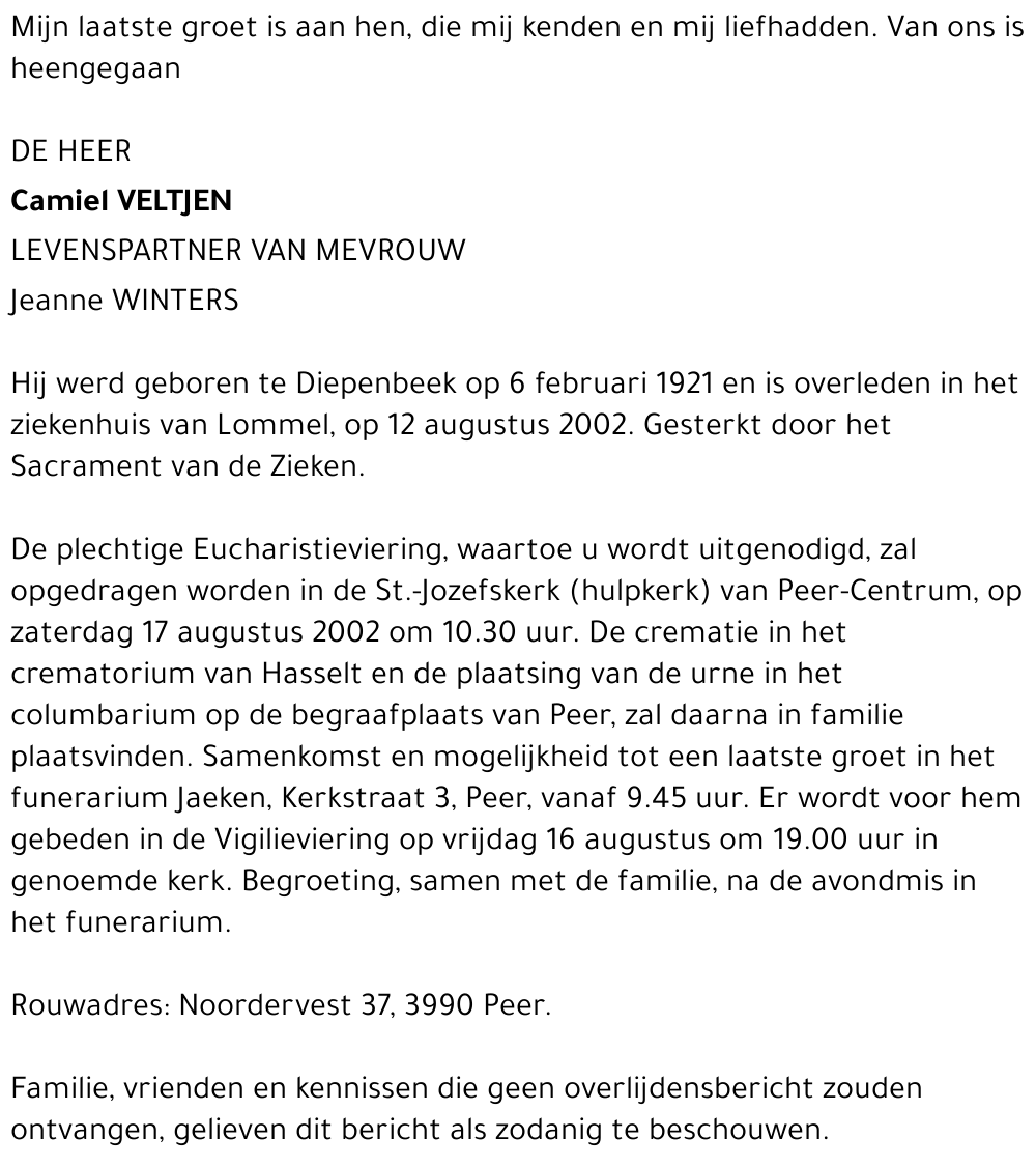 Camiel Veltjen