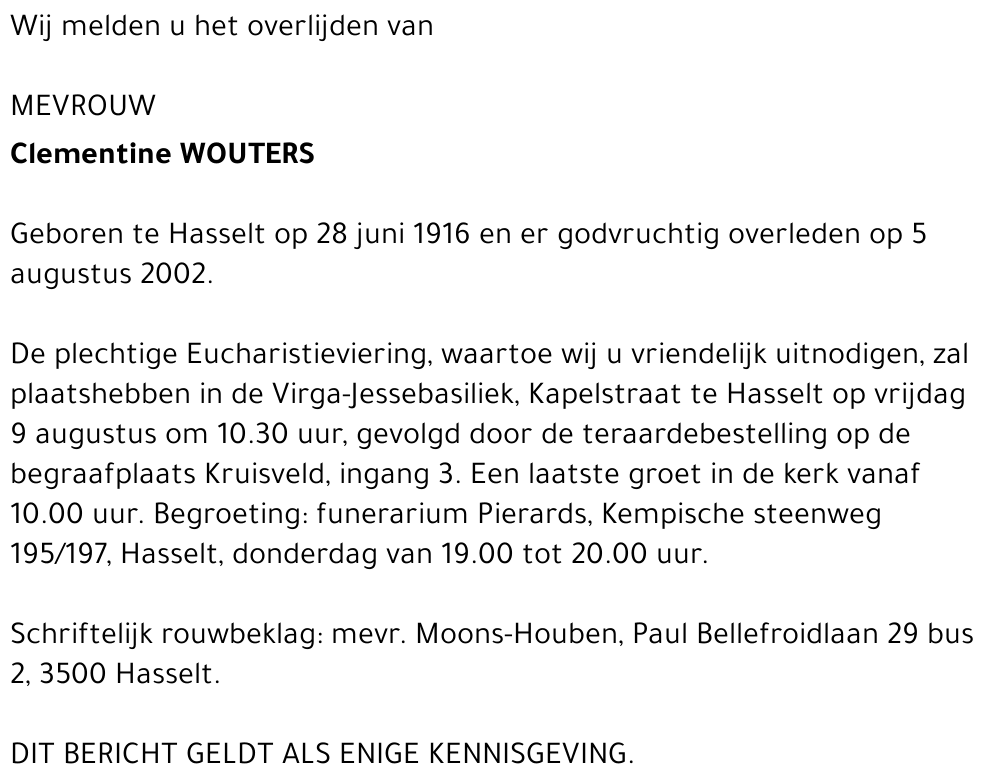 Clementine Wouters