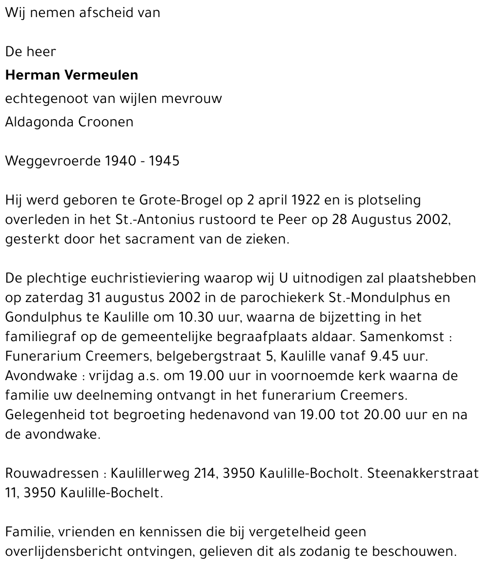 Herman Vermeulen