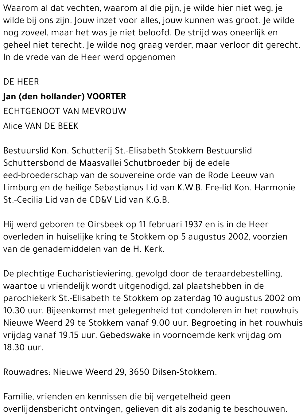 Jan Voorter