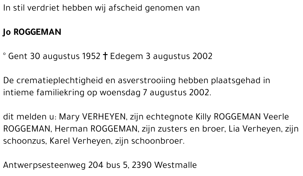 Jo Roggeman