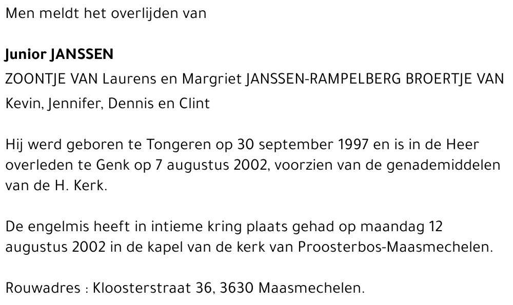 Junior Janssen