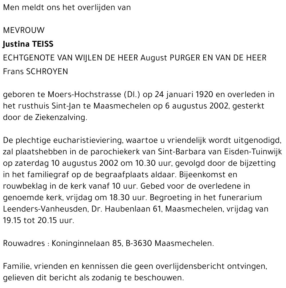 Justina Teiss
