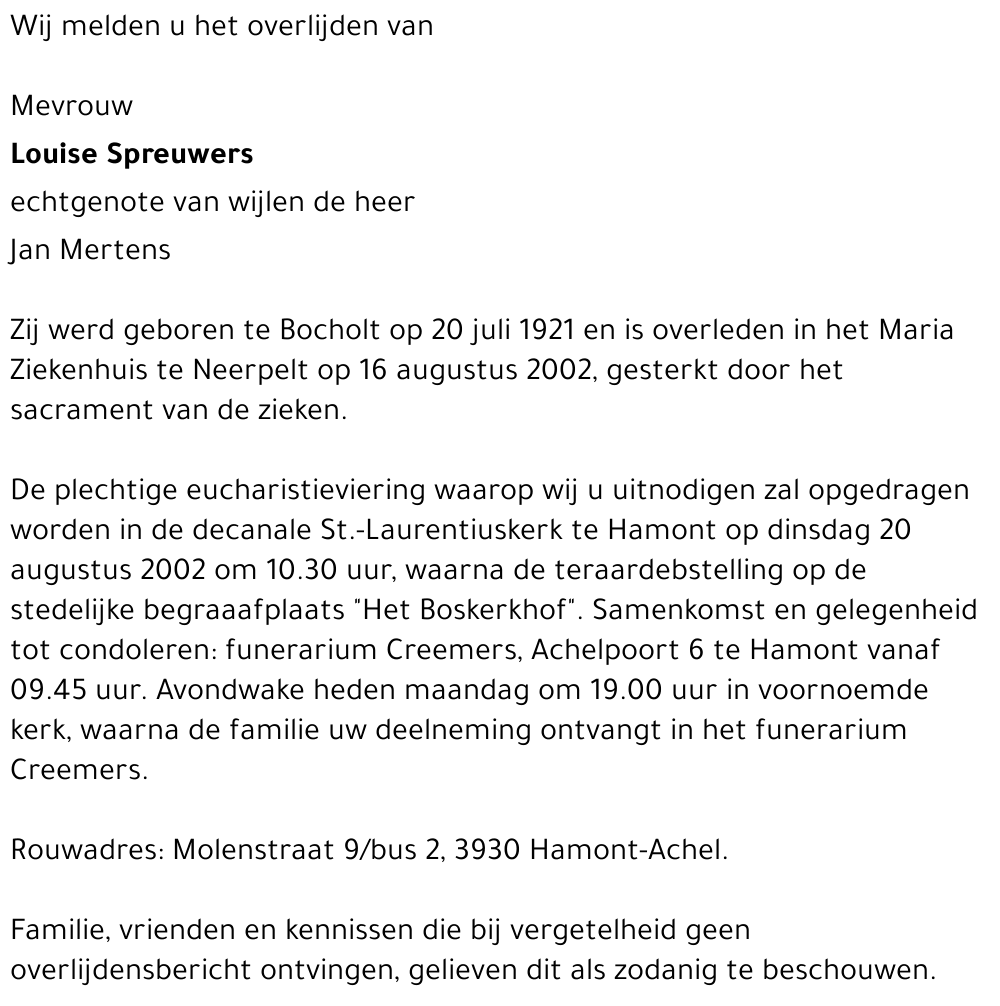 Louise Spreuwers