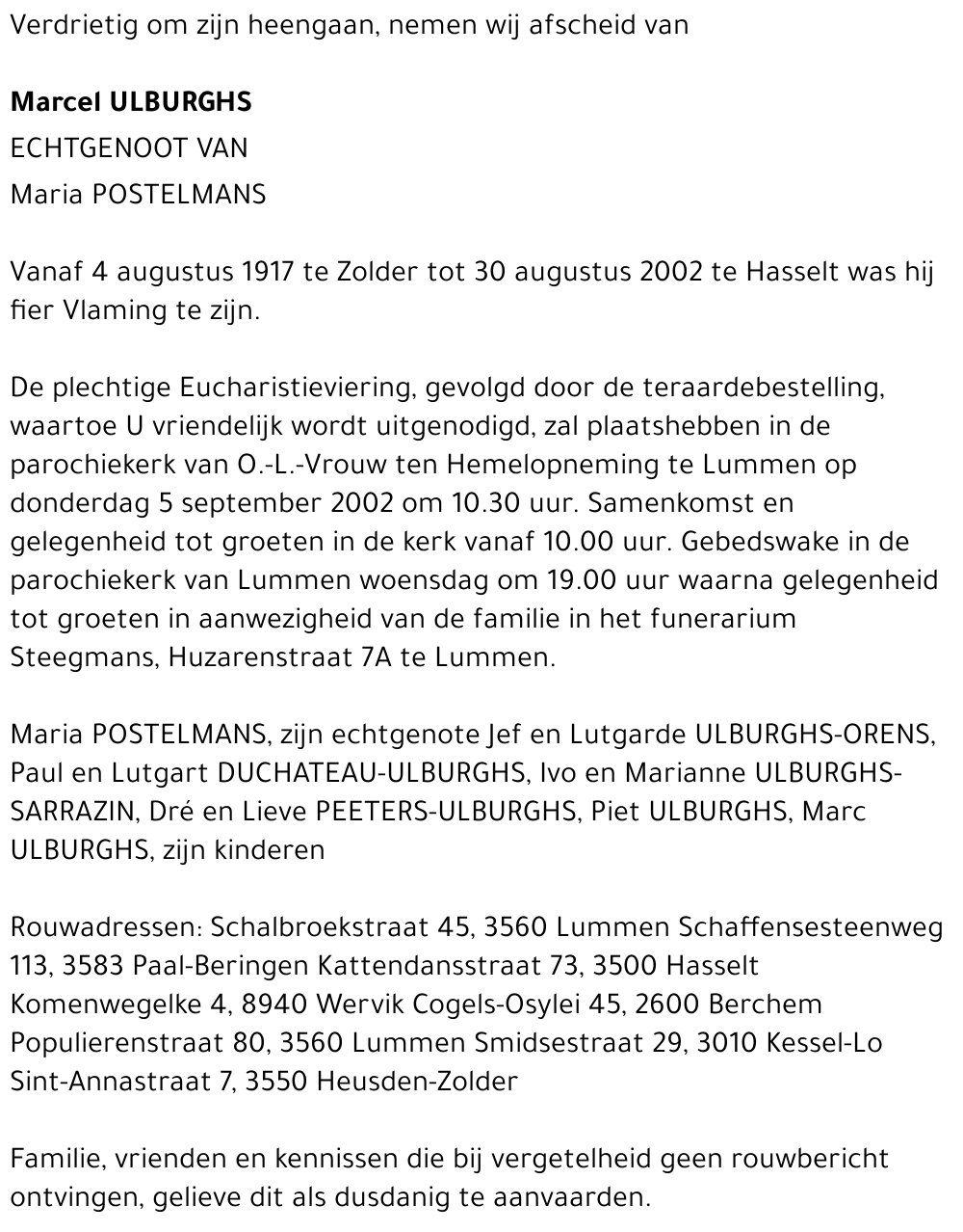 Marcel Ulburghs