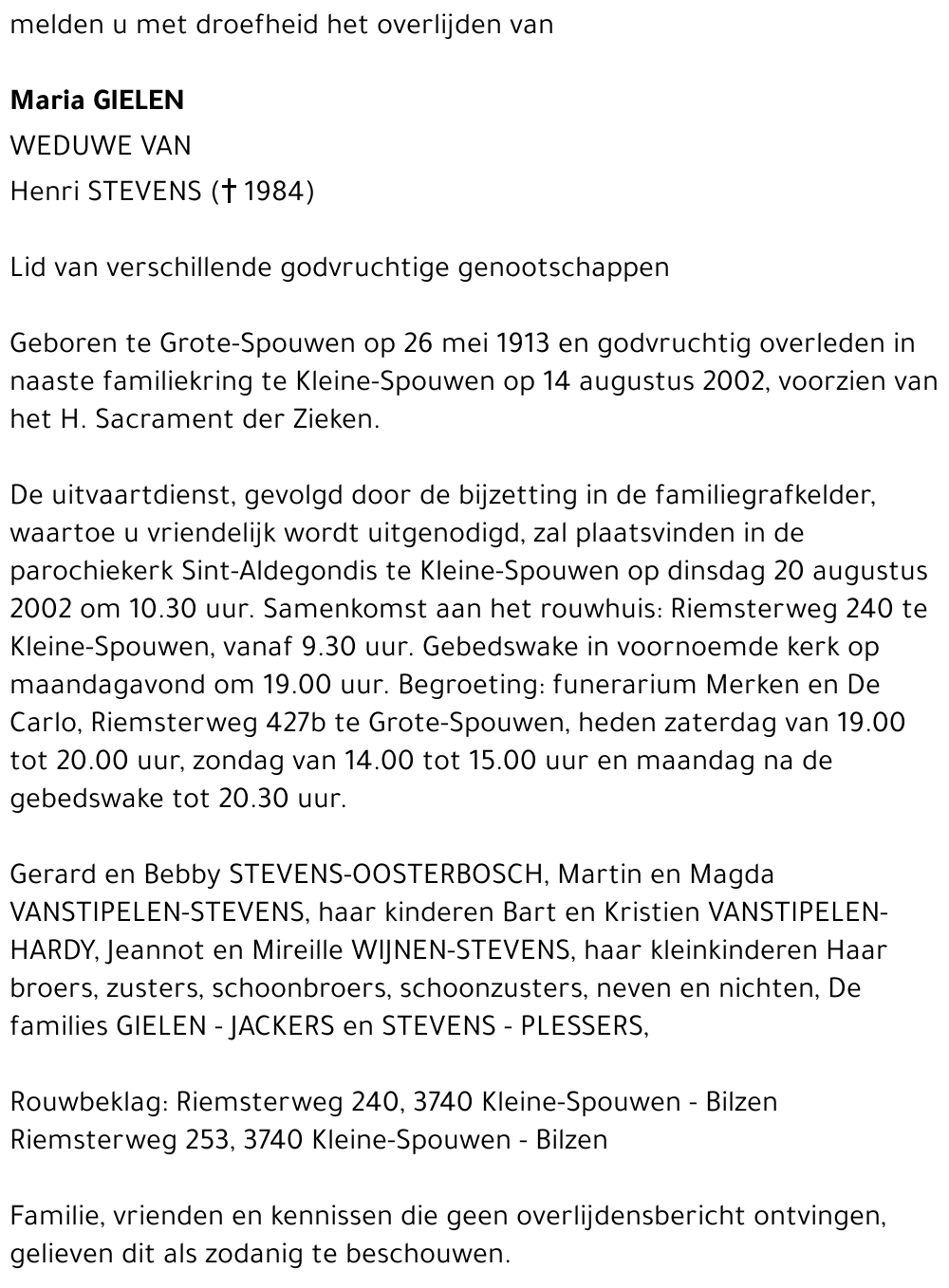 Maria Gielen