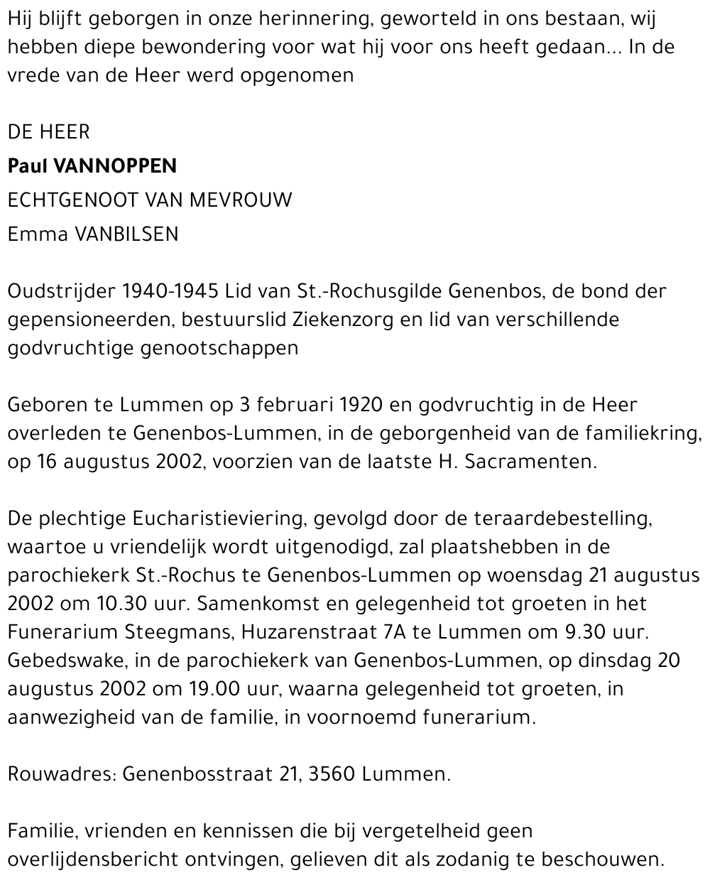 Paul Vannoppen