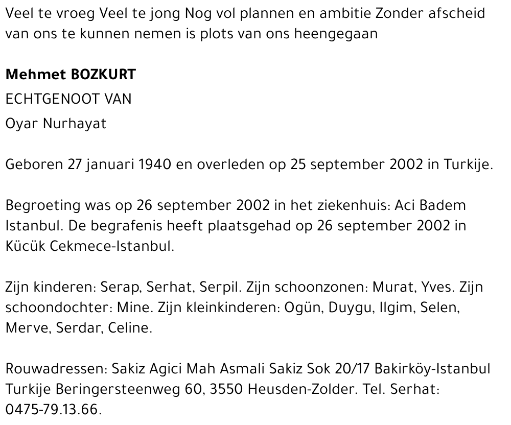 Bozkurt Mehmet