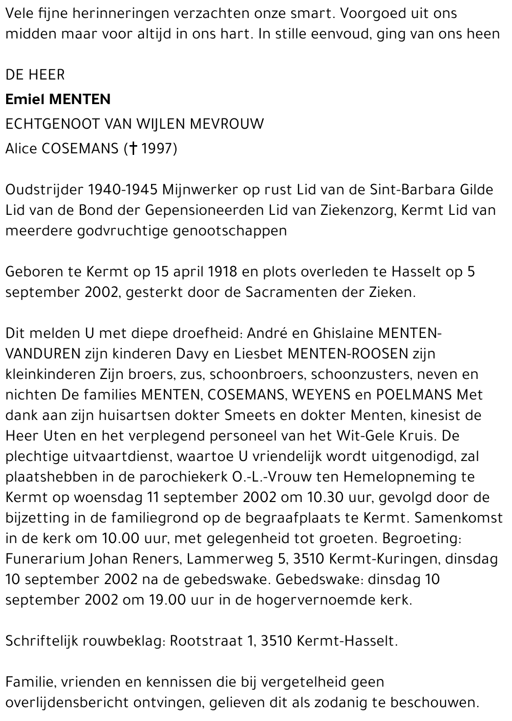 Emiel Menten