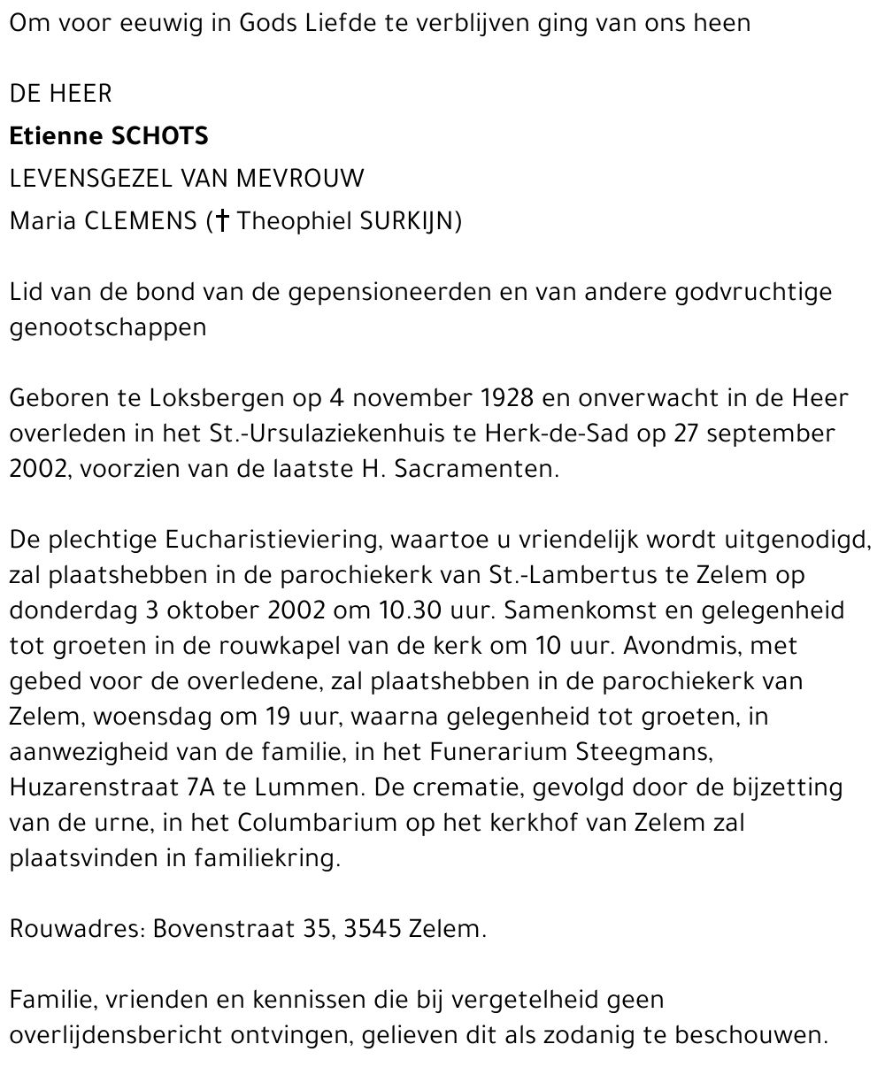 Etienne Schots