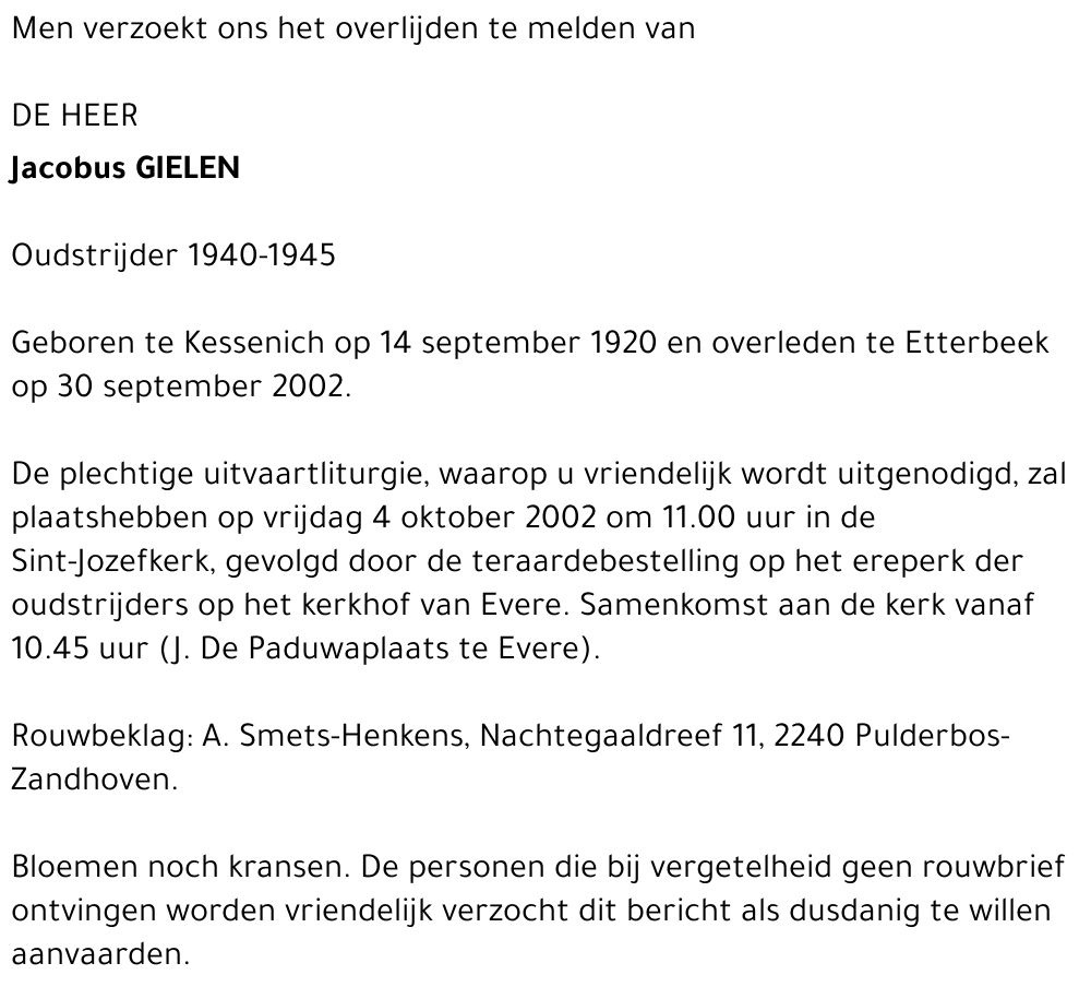 Jacobus Gielen