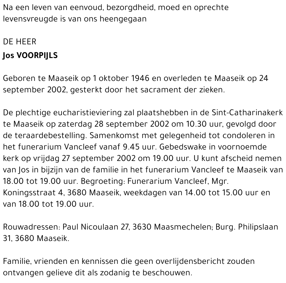 Jos Voorpijls