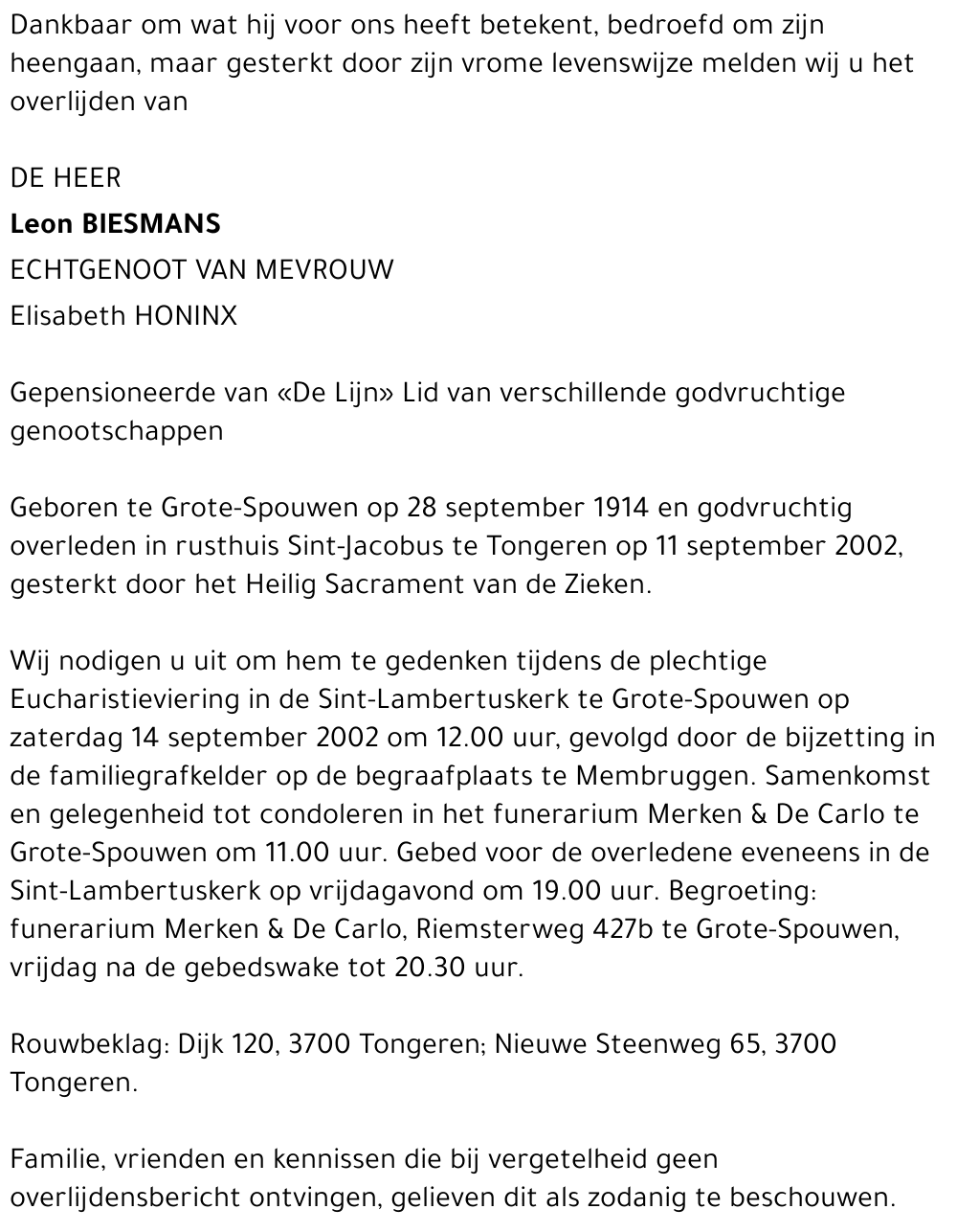 Leon Biesmans