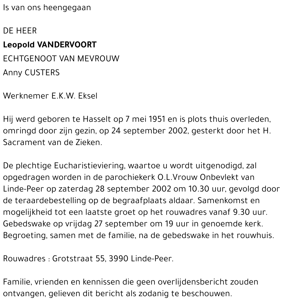 Leopold Vandervoort
