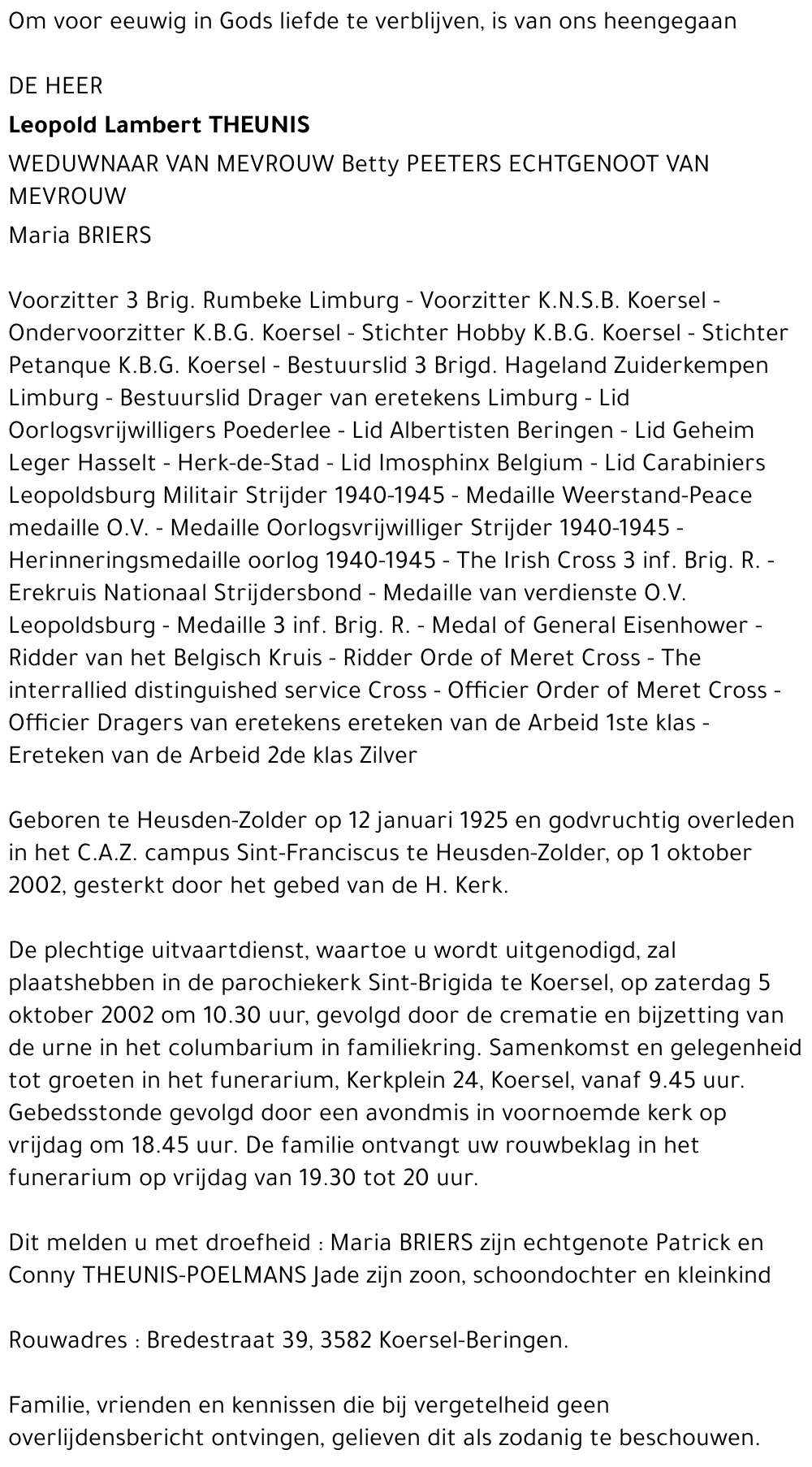 Leopold Lambert Theunis