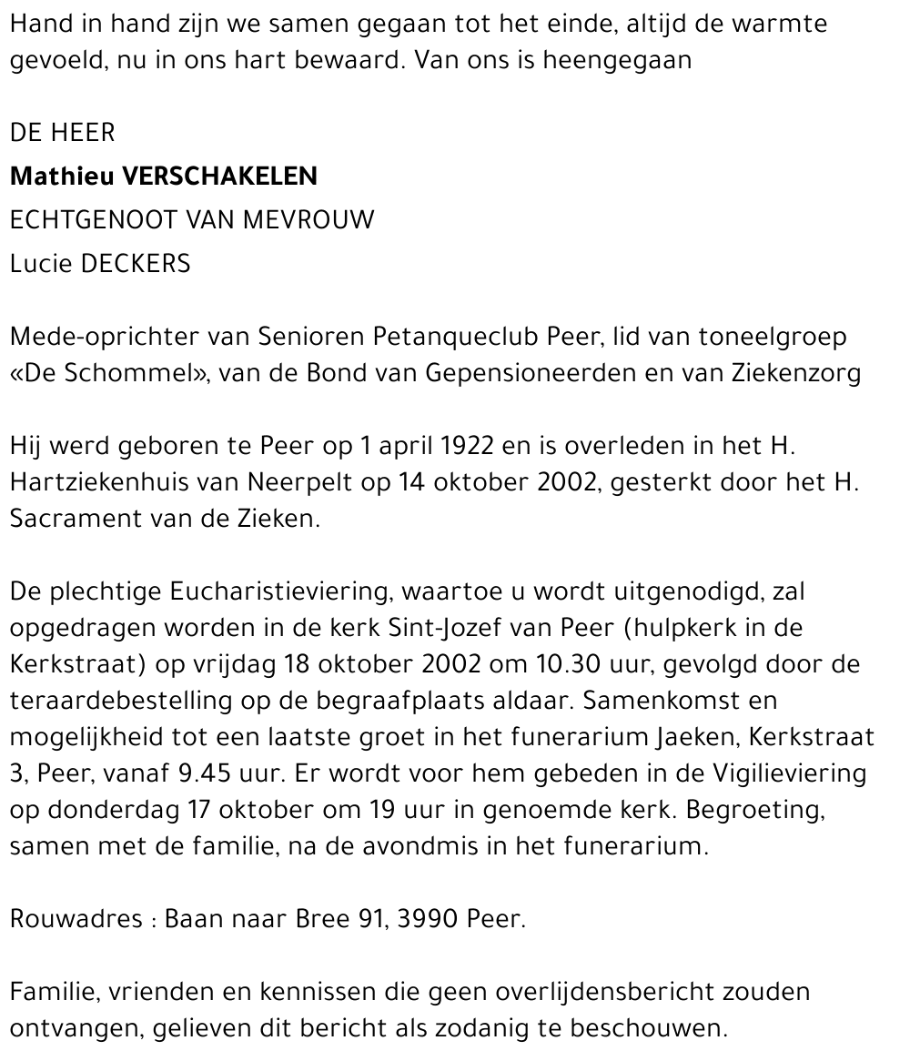 Mathieu Verschakelen