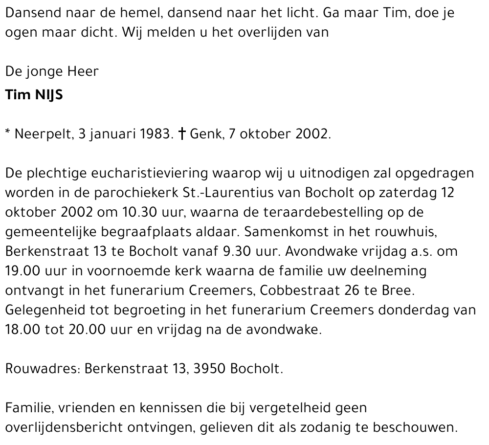 Tim Nijs