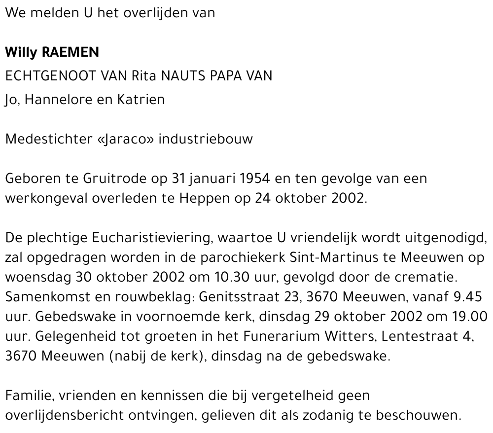 Willy Raemen