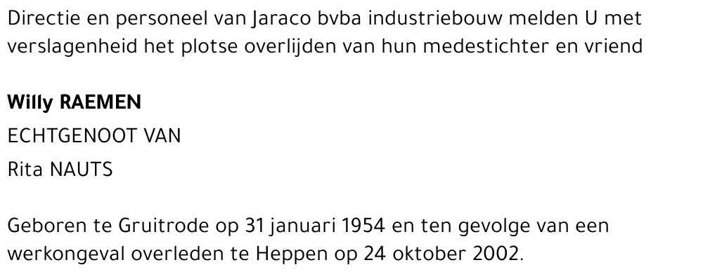 Willy Raemen