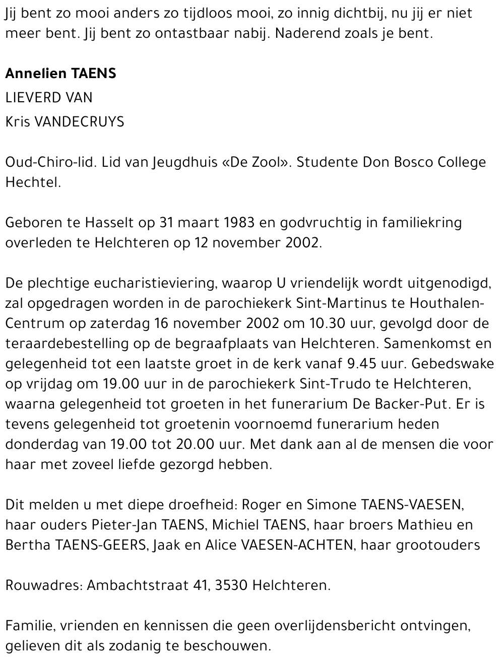 Annelien Taens