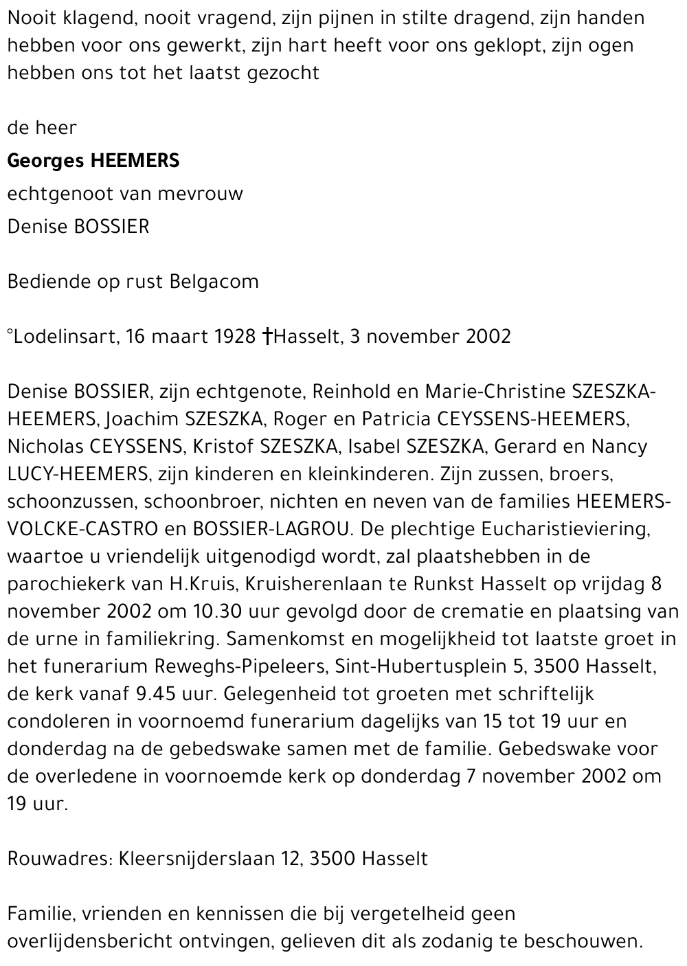 Georges HEEMERS