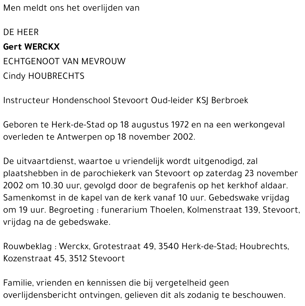 Gert Werckx
