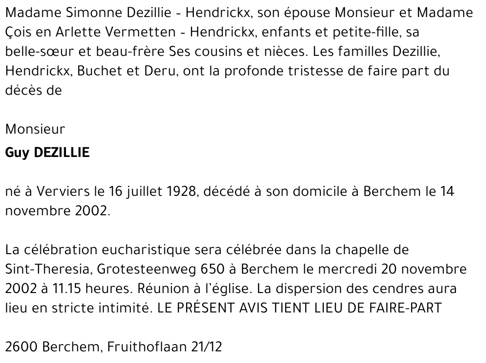 Guy Dezillie