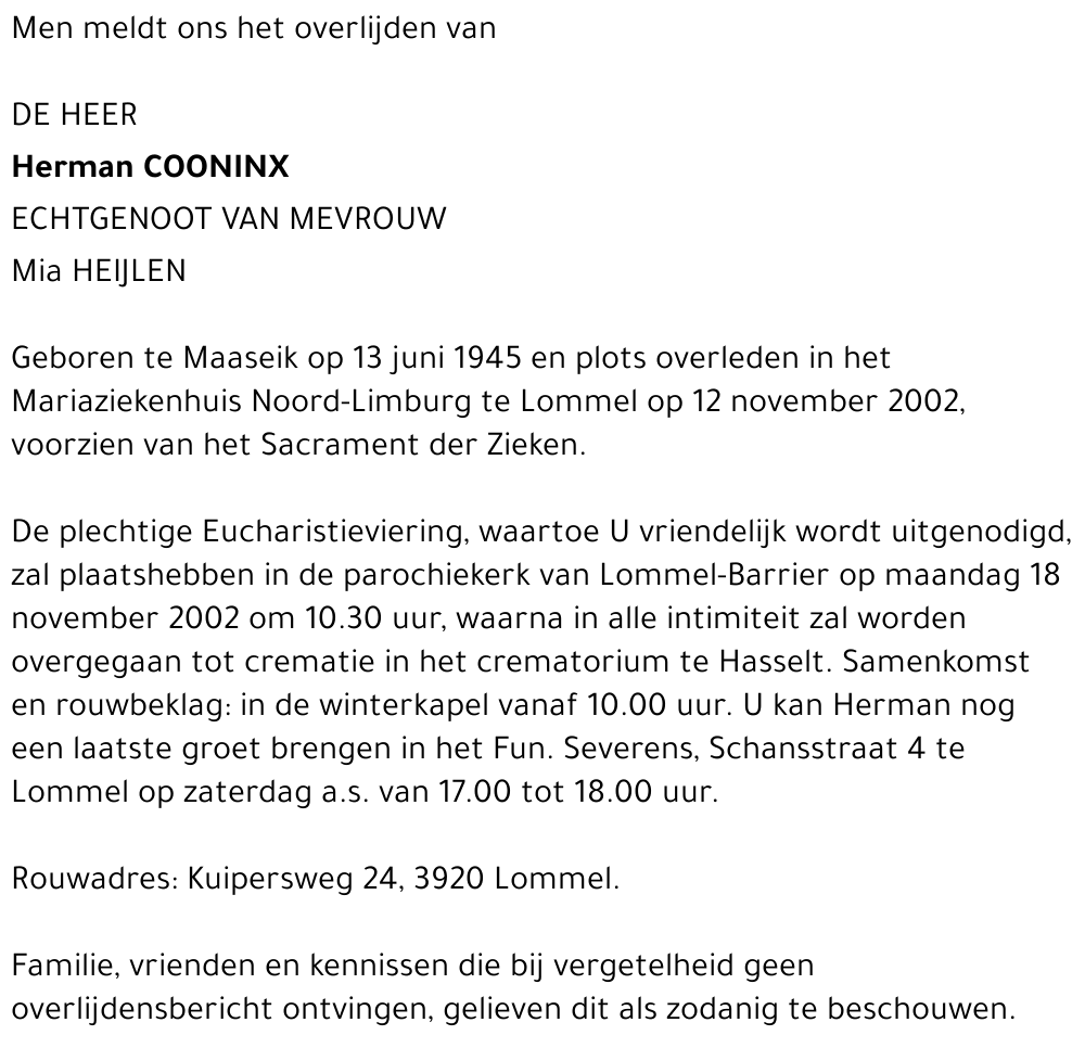 Herman Cooninx