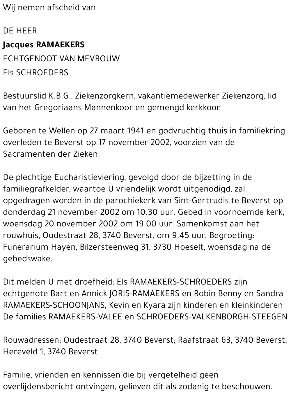 Jacques Ramaekers