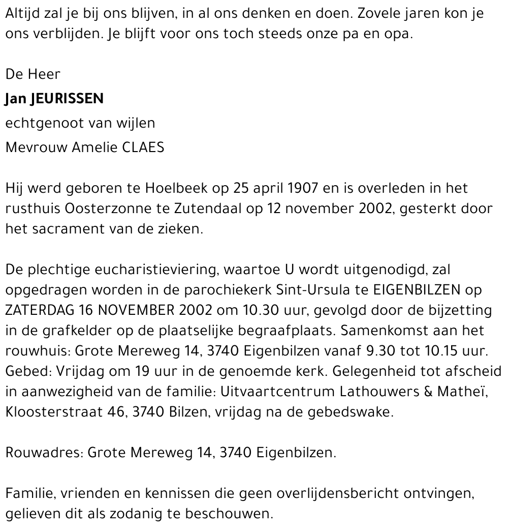 Jan JEURISSEN