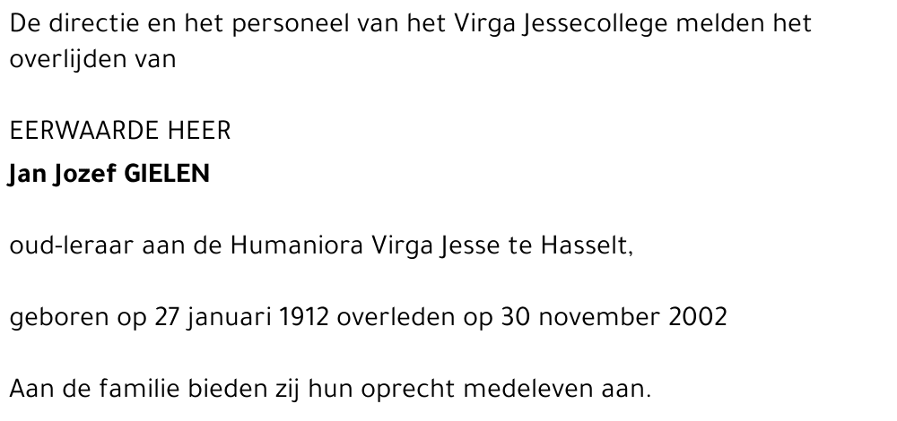 Jan Jozef Gielen