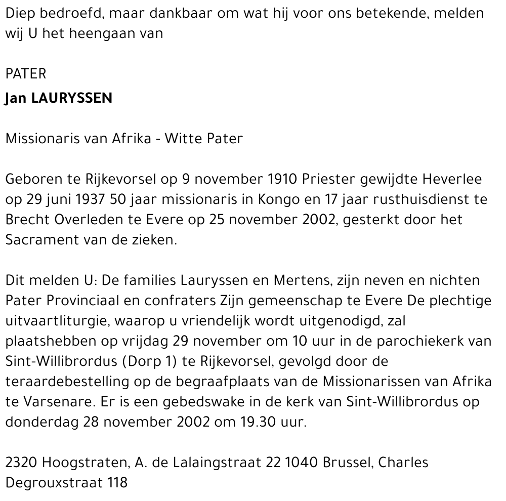 Jan Lauryssen