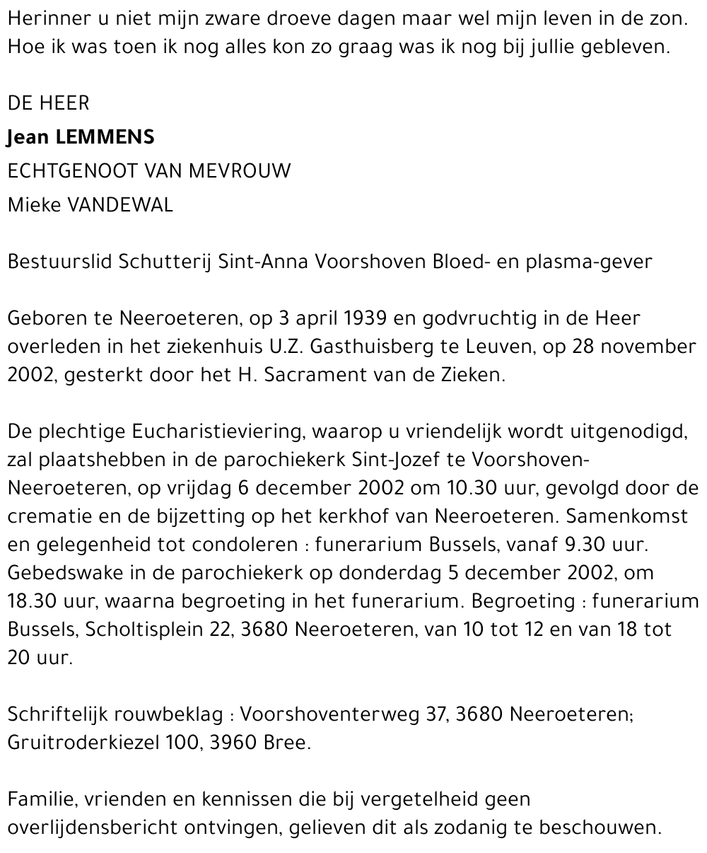 Jean Lemmens