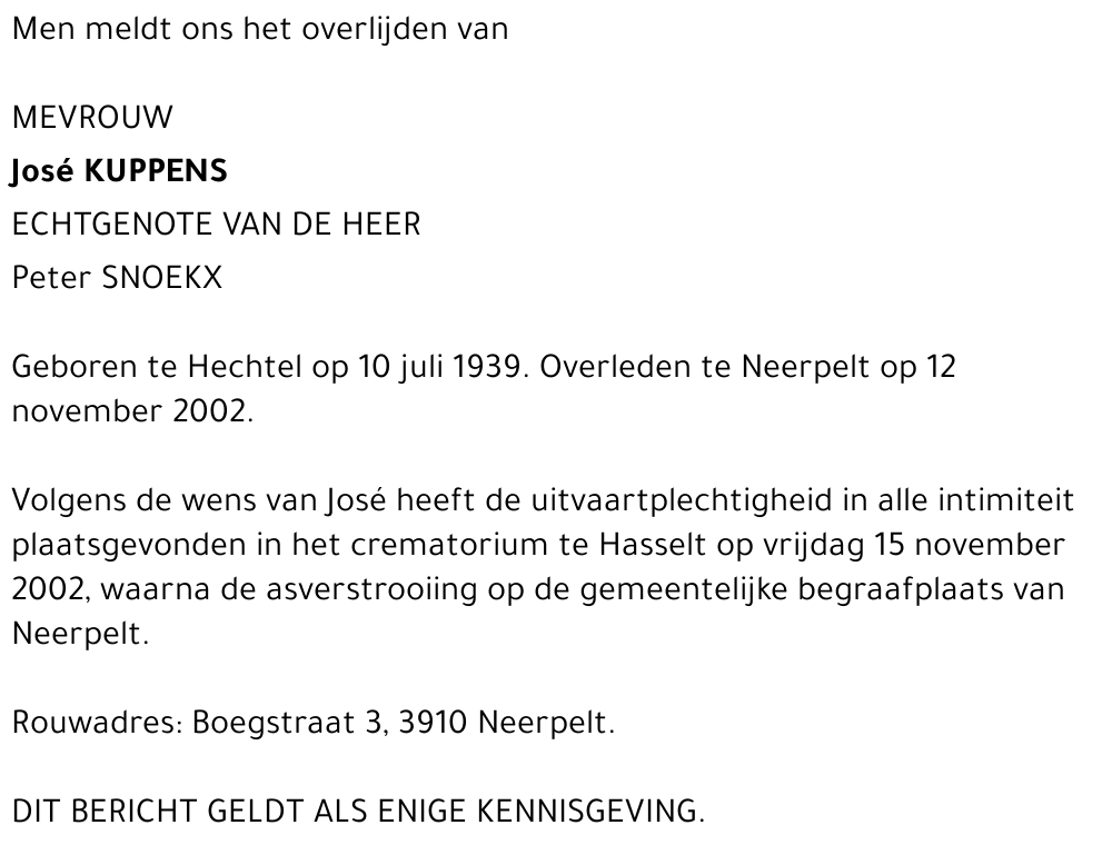 José Kuppens