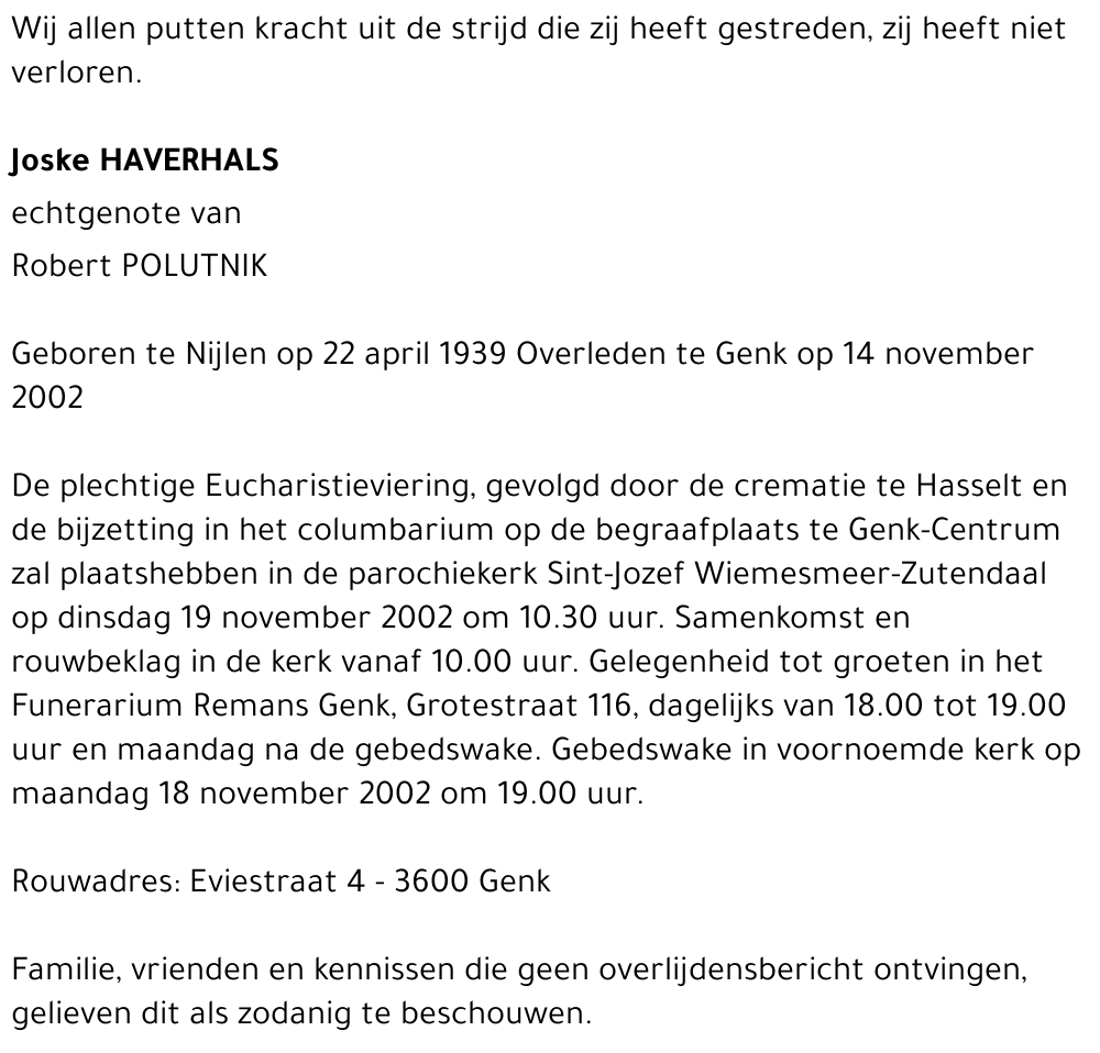 Joske Haverhals