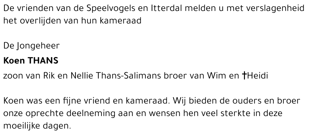 Koen Thans