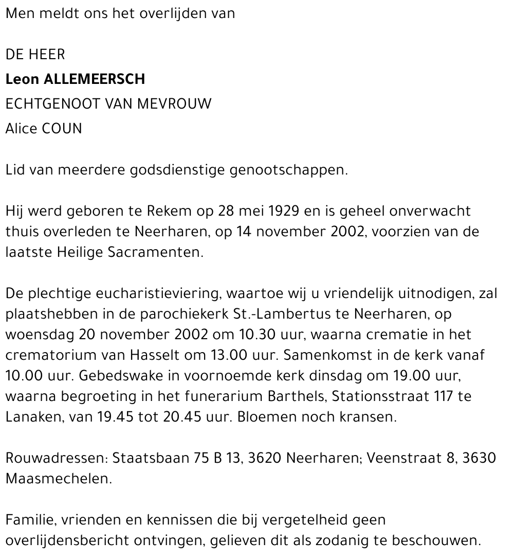 Leon Allemeersch