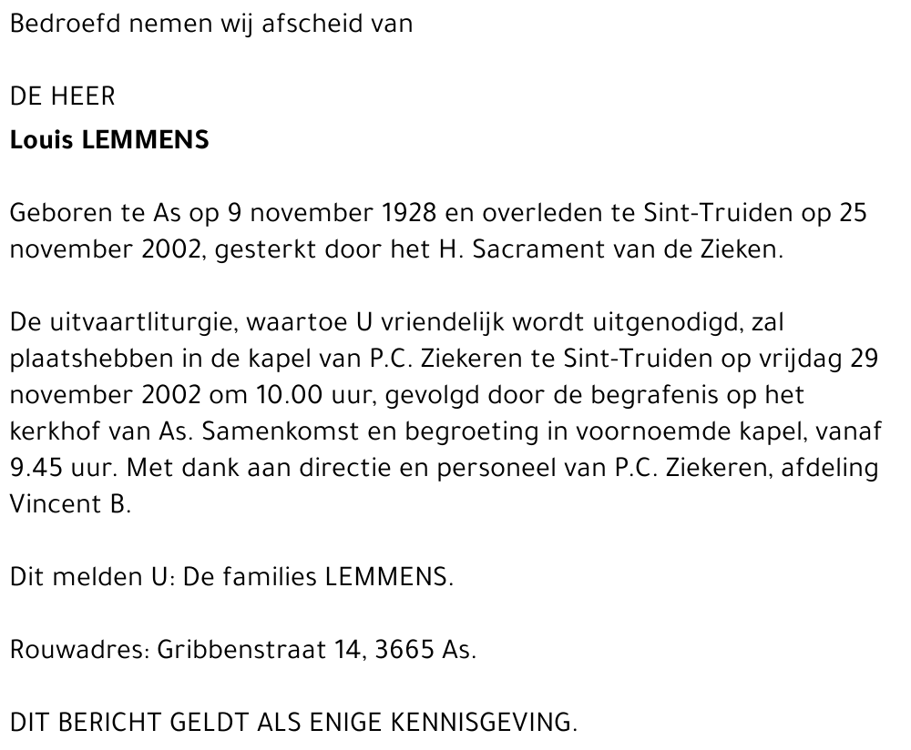 Louis Lemmens